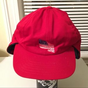 Vintage New England Earflap Cap Made in USA